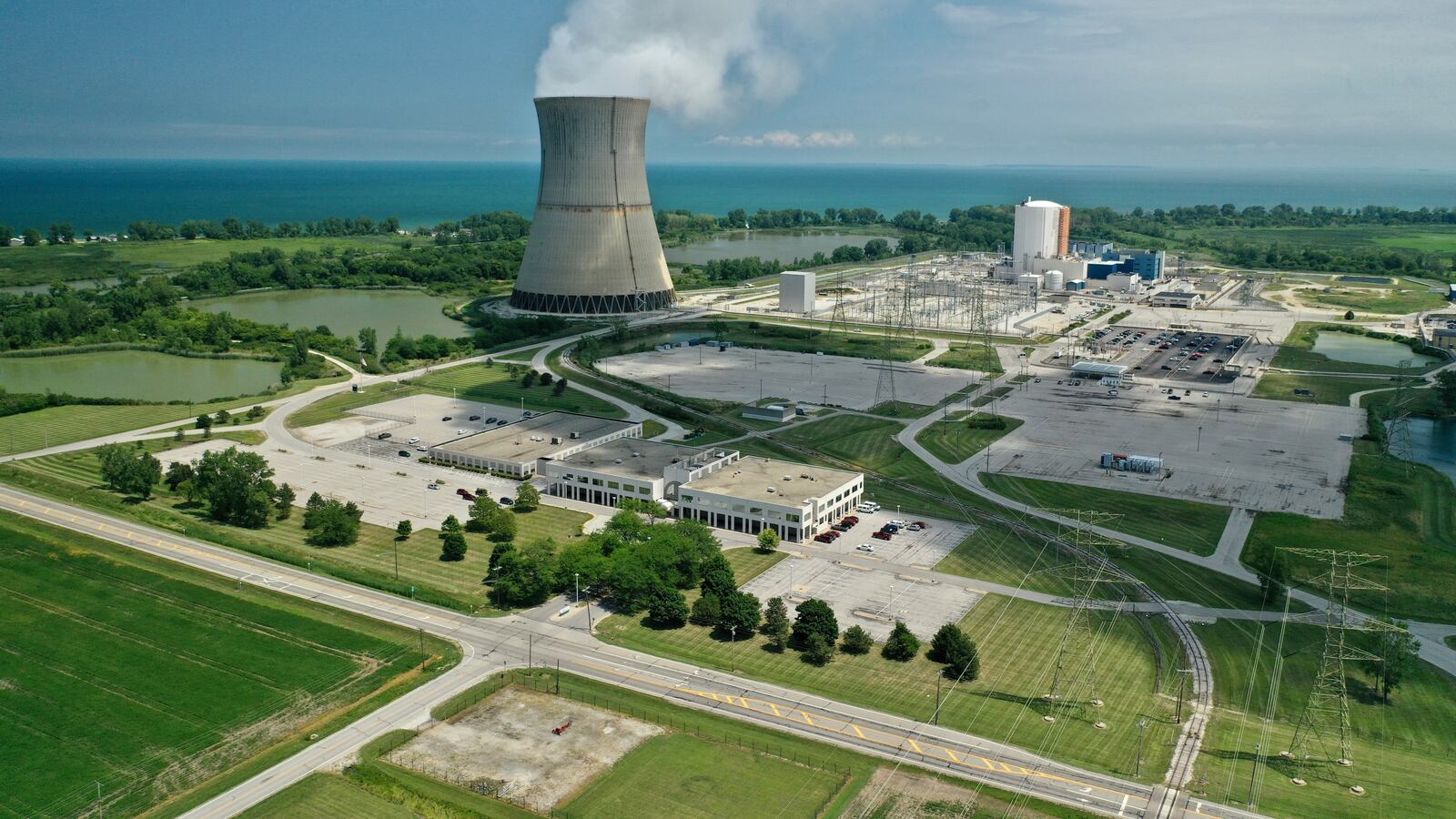 Davis-Besse nuclear station, one of the actual plants in Meta's Vistra agreement