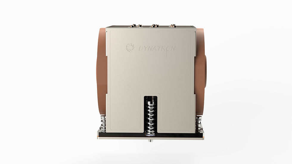 Alternate view of Dynatron's SB1-4U-ACTIVE server CPU cooler listed for AMD EPYC Verano on Socket SB1.