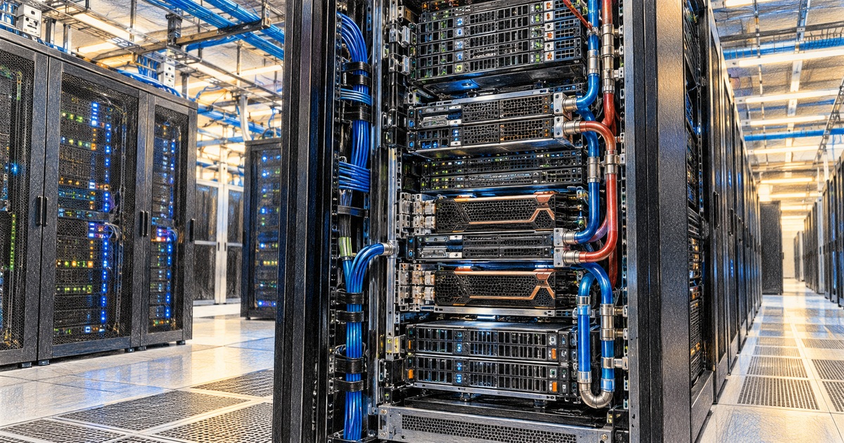 Meta Unveils 102.4T Liquid-Cooled AI Network Rack