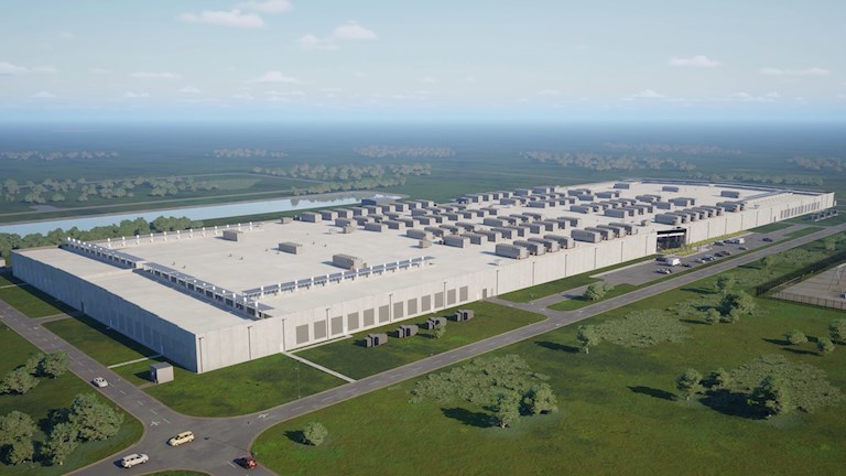 Official ABB/Applied Digital Polaris Forge 2 project visualization. Source: ABB News Center.