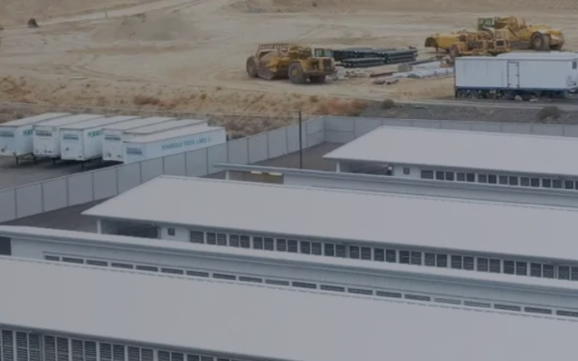Bitdeer-related data-center construction photograph published by WHBC