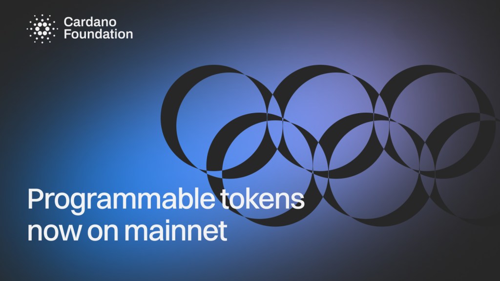 Official Cardano Foundation artwork for the CIP-0113 programmable token standard