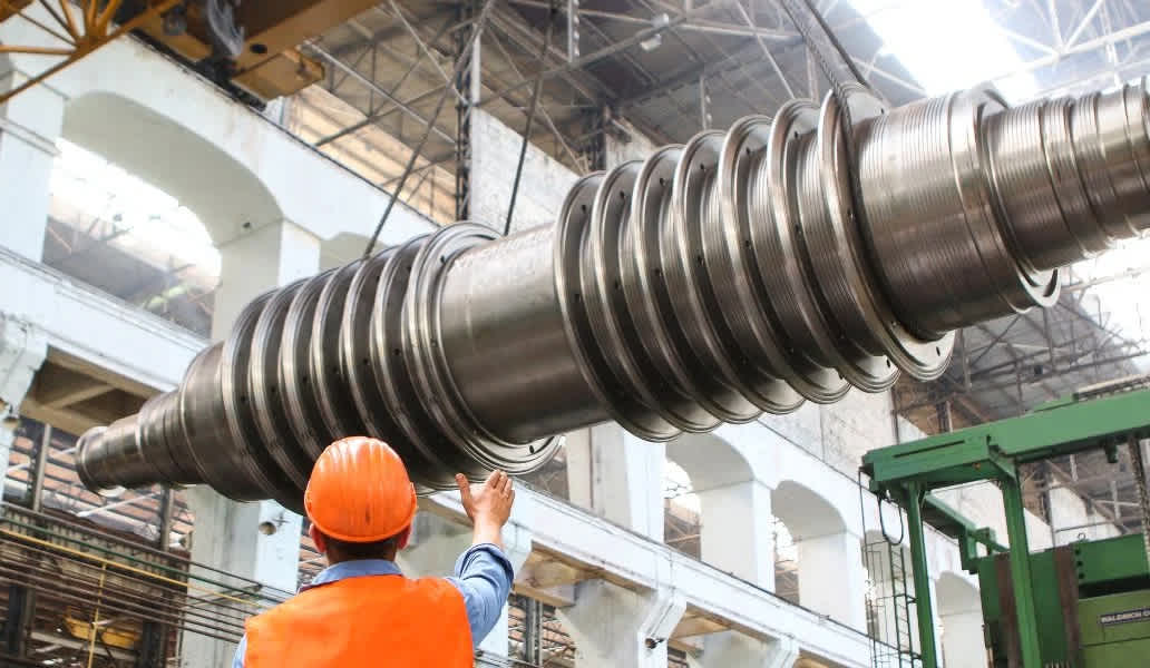 Industrial worker pictured on Digital Realty’s official Kokomo project webpage