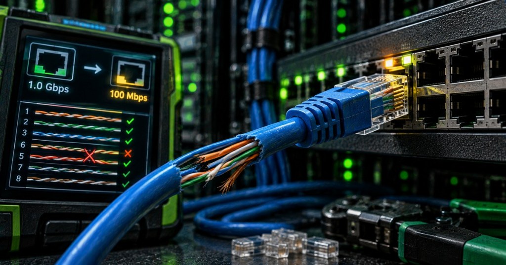 Why Gigabit Ethernet Falls Back to 100&nbsp;Mbps