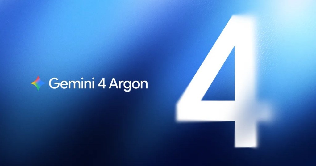 Official Google key art for Gemini 4 Argon.