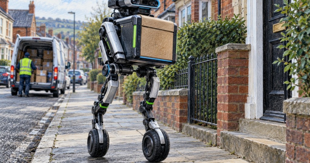 Meet Iris: The Two-Legged Robot Now Delivering Parcels in&nbsp;England