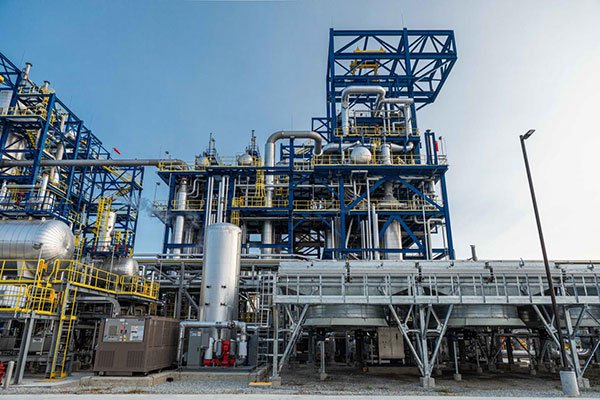 Existing Monolith Olive Creek industrial processing equipment in Hallam Nebraska