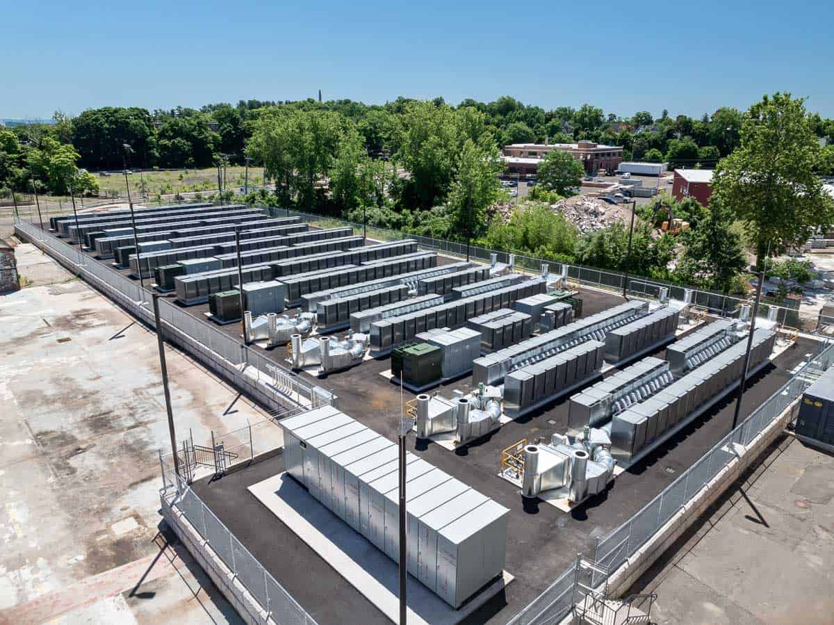 Actual installed fuel-cell generation at New Britain Energy and Innovation Park; data center phase remains unbuilt