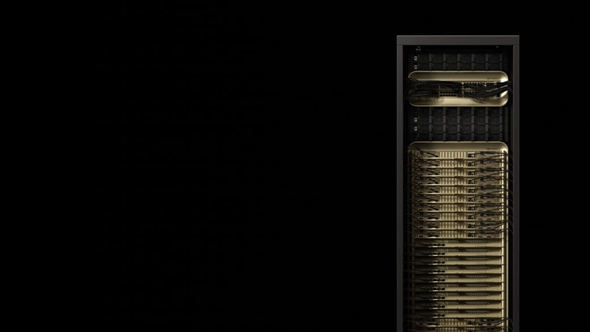 NVIDIA GB200 NVL72 rack representing the physical GPU assets being financed by Wall Street