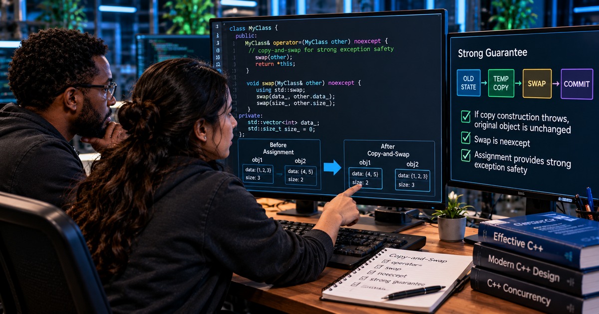 OSC++.025: Copy-and-Swap and Exception-Safe Assignment