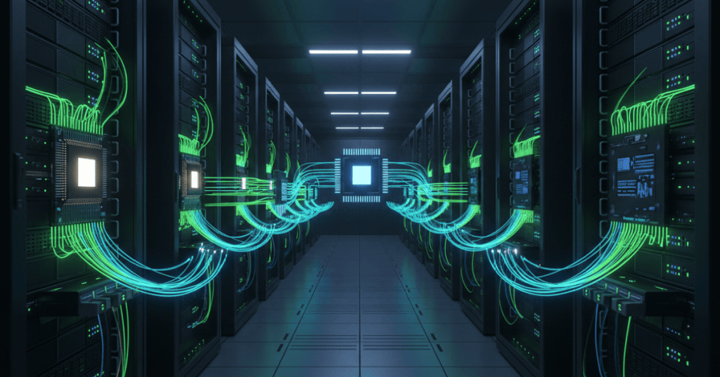 High-capacity coherent optical networking between modern data center racks and optical transport equipment