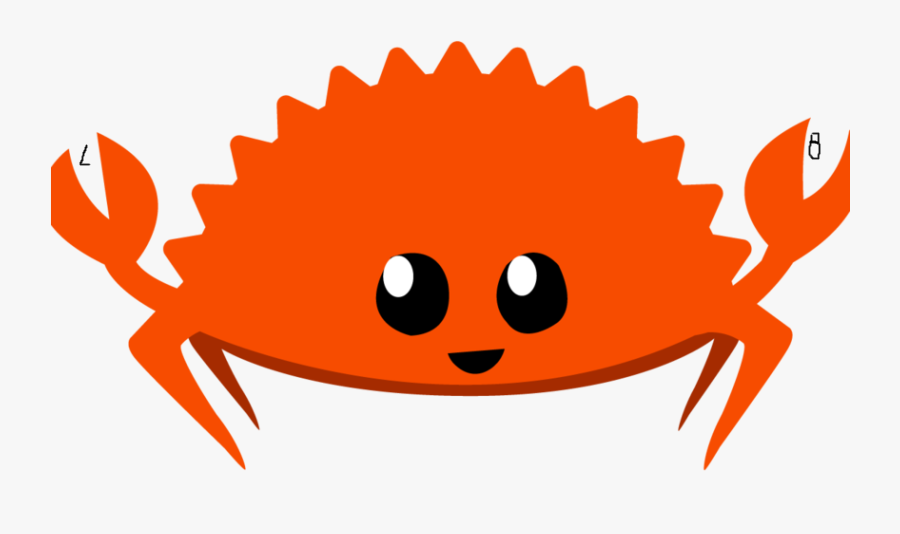 Rust programming language logo and Ferris mascot artwork