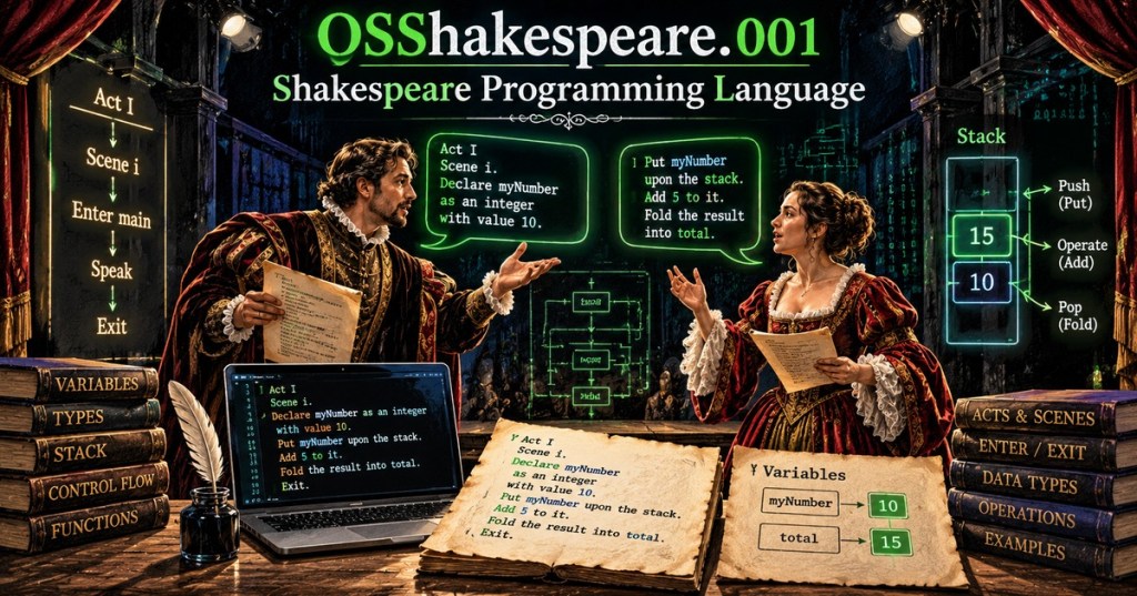 OSShakespeare.001 — How a Shakespeare Program Is&nbsp;Structured